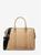 商品第1个颜色CAMEL, Michael Kors | Hudson Textured Leather Briefcase