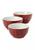 商品第5个颜色RED, Biltmore® | Ceramic Mixing Bowl Set