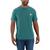 Carhartt | Carhartt Men's Force Relaxed Fit Midweight SS Pocket T-Shirt, 颜色Sea Pine