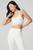 颜色: White Glossy/White, Alo | Lavish Bra - Gravel/Gravel Glossy