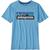 Patagonia | P-6 Logo T-Shirt - Kids', 颜色Lago Blue