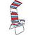 商品第3个颜色Americana Stripe, Caribbean Joe | Caribbean Joe High Back Chair with Canopy