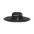 商品Karl Lagerfeld Paris | Women's Wide Brim Mesh Straw Sun Hat颜色Black