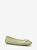 商品Michael Kors | Fulton Logo Embossed Faux Leather Moccasin颜色LIGHT SAGE
