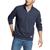 Eddie Bauer | Men's Everyday Fleece 1/4-Zip, 颜色midnight htr