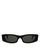 商品Celine | Bold 3 Dots Geometric Sunglasses, 55 mm颜色Black/Gray Solid