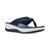 Clarks | Women's Cloudsteppers™ Arla Kaylie Slip-On Thong Sandals, 颜色Navy Textile