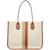 color Luggage Multi, Michael Kors | Heidi Extra Large Stripe Canvas Tote Bag