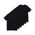 商品Ralph Lauren | 男款经典版型纯棉V领汗衫 6件装颜色Polo Black