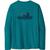 Patagonia | Capilene Cool Daily Graphic Long-Sleeve Shirt - Men's, 颜色73 Skyline/Belay Blue X-Dye