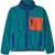 颜色: Belay Blue, Patagonia | 儿童拉链抓绒夹克