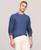 颜色: Aegean Sea, Tommy Hilfiger | Men's Textured Knit Stripe Crewneck Sweater