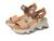 SOREL | Kinetic™ Impact Y-Strap High Sandal, 颜色Honest Beige/Chalk