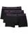 颜色: Black, Tommy Hilfiger | Men's Moisture Wicking Cotton Stretch Trunks - 3pk.