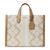 color Natural Multi, Kate Spade | Oversized Spade Flower Jacquard Stripe Manhattan Tote