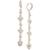 商品第2个颜色Gold, Givenchy | Crystal Linear Drop Earrings