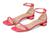 商品第3个颜色Hot Pink, Stuart Weitzman | Nudistcurve Pearl Flat Sandal