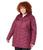 Columbia | Plus Size Heavenly Long Hooded Jacket, 颜色Marionberry