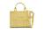 颜色: Custard, Marc Jacobs | The Leather Small Tote Bag