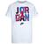 Jordan | Big Boys Sport DNA T-shirt, 颜色White