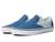 color (Utility Pop) Delicate Blue/Navy, Vans | Classic Slip-On™ 滑板鞋