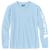 color Powder Blue, Carhartt | Carhartt Women's WK231 Workwear Sleeve Logo LS T-Shirt