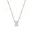 颜色: yellow, LuvMyJewelry | Emerald Elegance 14K Gold Lab Grown Diamond Necklace - 0.75ct