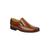 color Tan, Sandro Moscoloni | Men's Ambrose Updated Moccasin Toe Twin Gore Slip-on Shoes