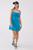 商品Urban Renewal | Urban Renewal Eco Linen Ruched Mini Dress颜色Turquoise