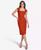 颜色: Clay, Calvin Klein | Women's Square-Neck Sheath Dress