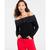 Charter Club | Women's 100% Cashmere Embellished Off-The-Shoulder Sweater, Created for Macy's, 颜色Classic Black
