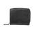 Mancini Leather Goods | Women's Pebbled Collection RFID Secure Mini Clutch Wallet, 颜色Black