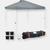 商品第2个颜色Grey, Sunnydaze Decor | 12x12 Foot Premium Pop-Up Canopy and Carry Bag/Sandbags 10 FT X 10 FT