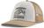 颜色: White/Oar Tan, Patagonia | Patagonia Line Logo Ridge LoPro Trucker Hat