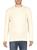INC International | Tucker Mens Cotton Ribbed Crewneck Sweater, 颜色antique white