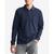 商品Calvin Klein | Men's Regular-Fit Drop Needle Long-Sleeve Polo Shirt颜色Dark Sapphire