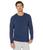 商品Calvin Klein | Eco Pure Modal Lounge Long Sleeve Sweatshirt颜色Blue Shadow