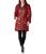 Calvin Klein | Women's Chevron Quilted Packable Down Jacket (Standard and Plus), 颜色Pearlized Crimson