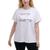 商品Calvin Klein | Calvin Klein Performance Womens Plus Foil Logo Pullover Top颜色White