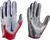 商品第3个颜色White/Silver/Blue, NIKE | Nike Adult Vapor Jet 7.0 Energy Football Glove