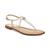 Sam Edelman | Gigi Signet T-Strap Flat Sandals, 颜色Modern Ivory
