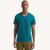 颜色: nrf blue coral, Nautica | Mens Premium Cotton V-Neck T-Shirt