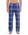 颜色: Light Blue, Hanes | Men's Ultimate Ultra Soft Plaid Brushed Fleece Pajama Pants