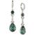 商品Givenchy | Crystal Pear Double Drop Earrings颜色Green