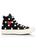 商品Comme des Garcons | Comme des Garcons Play x Converse Polka Dot High-Top Sneakers颜色BLACK
