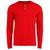 商品Tommy Hilfiger | Tommy Hilfiger Men's Thermal 4 Button Long Sleeve Shirt颜色Red