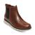 商品Cole Haan | Men's ZERØGRAND Chelsea Waterproof Boots颜色Bourbon