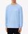 颜色: Sky Blue, Lacoste | Men's Small Croc Thermal Long Sleeve T-Shirt