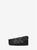 商品Michael Kors | Logo Buckle Leather Belt颜色BLACK