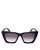 商品Alexander McQueen | Women's Cat Eye Sunglasses, 54mm颜色Black/Gray Gradient